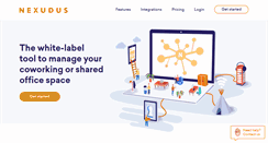 Desktop Screenshot of nexudus.com