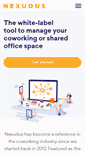 Mobile Screenshot of nexudus.com